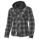 Held Lumberjack II Motorrad-Hemd grau