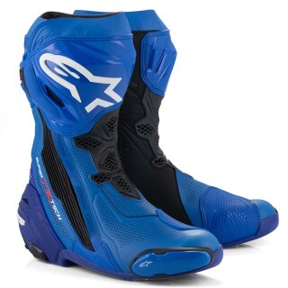 Alpinestars Supertech R Vented 2021 Stiefel blau schwarz