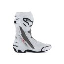 Alpinestars Supertech R Vented 2021 Stiefel weiß mid grau