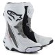 Alpinestars Supertech R Vented 2021 Stiefel weiß mid grau