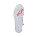 Alpinestars Stated Motorrad-Schuhe grau neonrot weiß