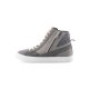 Alpinestars Stated Motorrad-Schuhe grau neonrot weiß