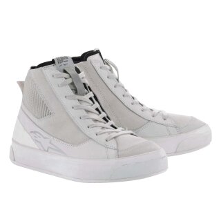 Alpinestars Stella Stated Podium Damen Motorradschuh weiß cool grau