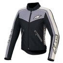 Alpinestars Stella T-Dyno Damen Motorrad-Jacke schwarz grau