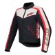 Alpinestars Stella T-Dyno Damen Motorrad-Jacke schwarz rot
