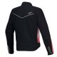 Alpinestars Stella T-Dyno Damen Motorrad-Jacke schwarz rot pink