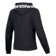 Alpinestars Chrome V2 Damen Motorrad-Hoodie schwarz weiß
