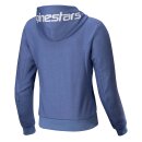 Alpinestars Chrome V2 Damen Motorrad-Hoodie blau violett...