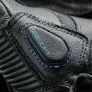 Revit Quantum 3 Motorrad-Handschuh Sport neonrot blau