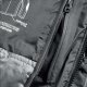 Revit Automate Motorrad-Jacke Leder schwarz Light grau