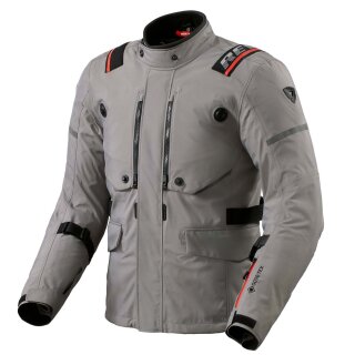 Revit Vertical GTX Motorrad-Jacke Textil Dark grau