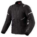 Revit Vertical GTX Motorrad-Jacke Textil schwarz silber