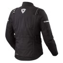 Revit Vertical GTX Motorrad-Jacke Textil schwarz silber