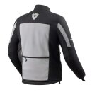 Revit Tectonic H2O Motorrad-Jacke Textil schwarz Light grau