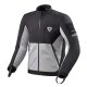 Revit Tectonic H2O Motorrad-Jacke Textil schwarz Light grau