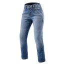 Revit Victoria 2 SF Damen Motorrad-Jeans Classic blau Used