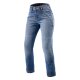 Revit Victoria 2 SF Damen Motorrad-Jeans Classic blau Used