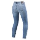 Revit Shelby 3 Skinny Damen Motorrad-Jeans Light blau...