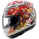 Arai RX-7V Evo Nakagami GP3 Integralhelm rot weiß gelb