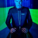 Spidi Genesis Motorrad-Jacke Leder schwarz weiß