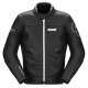Spidi Genesis Motorrad-Jacke Leder schwarz weiß