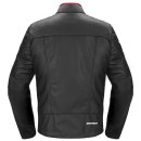Spidi Genesis Motorrad-Jacke Leder rot schwarz