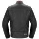 Spidi Genesis Motorrad-Jacke Leder rot schwarz