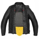 Spidi Genesis Motorrad-Jacke Leder schwarz