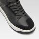 XPD Moto-1 Sneaker Motorrad-Schuh Leder schwarz
