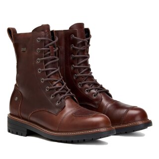 XPD X-Nashville H2Out Motorrad Kurz-Stiefel braun