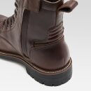 XPD X-Nashville H2Out Motorrad Kurz-Stiefel braun