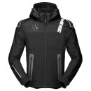 Spidi Warrior Motorrad-Hoodie schwarz weiß