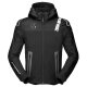 Spidi Warrior Motorrad-Hoodie schwarz weiß