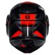 AGV Streetmodular Ledro Klapphelm schwarz rot