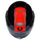 AGV Streetmodular Ledro Klapphelm schwarz rot