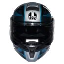 AGV Streetmodular Ledro Klapphelm mattschwarz Powder blau