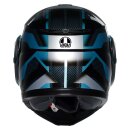 AGV Streetmodular Ledro Klapphelm mattschwarz Powder blau