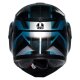 AGV Streetmodular Ledro Klapphelm mattschwarz Powder blau