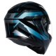 AGV Streetmodular Ledro Klapphelm mattschwarz Powder blau