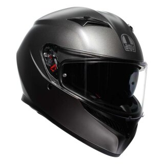 AGV K3 Motorrad-Integral-Helm 22.06 Uni matt Luna grau