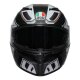 AGV K3 Rivia Integral-Helm mattschwarz weiß