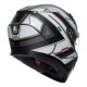 AGV K3 Rivia Integral-Helm mattschwarz weiß