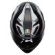 AGV K3 Rivia Integral-Helm mattschwarz weiß