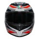 AGV K3 Space Integral-Helm mattweiß neonrot blau