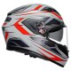 AGV K3 Space Integral-Helm mattweiß neonrot blau
