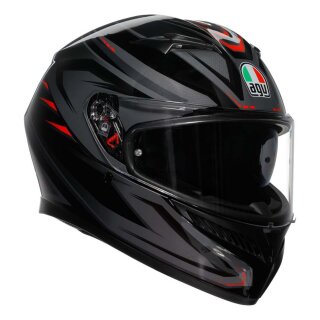 AGV K3 Syth Integral-Helm schwarz rot