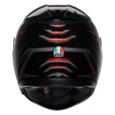 AGV K3 Syth Integral-Helm schwarz rot