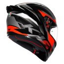 AGV K1 S Fastlap Integral-Helm schwarz grau rot