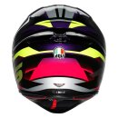 AGV K1 S Fastlap Integral-Helm schwarz Purple pink