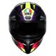 AGV K1 S Fastlap Integral-Helm schwarz Purple pink